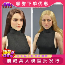KIMI TOYS 1 6 European and American female head carving KT004 KT005 soldier female head carving spot