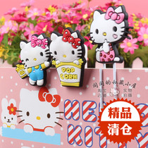 (Full clearance 9 9 9) Cute cartoon ktcat student office stationery bookmark mini paper clip