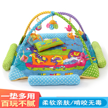 Baby fitness rack baby game carpet crawling mat music educational toy 0-12 month New Birth Baby Full Moon gift