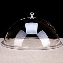 Steamer lid transparent round transparent round round cake cover bread cover dessert cover PC acrylic food cover