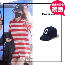 Yang power Zhang Zifeng with the same style Korean designer brand 21 Spring COVERNAT male and female letter C Labeled Duck Tongue Cap