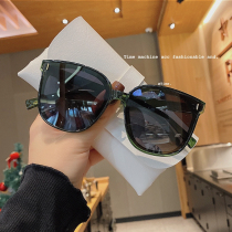  Net celebrity ins polarized anti-ultraviolet sunglasses for men and women 2021 new square frame driving sunshade sunglasses Korean version of the tide