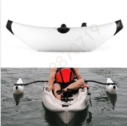 カヤック カヌー プラスチック ボート ユニバーサル インフレータブル バランス ポンツーン シンプルな取り付けと便利な収納ボート アクセサリー
