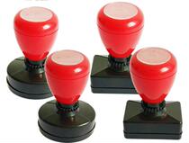 Atomic seal concave convex surface rise and shrink with ink seal automatic oil phone name Express advertising seal