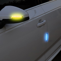 Car solar flash lights anti-chase tail lights LED lights decorative lights warning lights add water lights and supplies