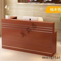 Simple new hotel welcome desk service desk creative cash register fashion 220 *80 restaurant double deck bar counter