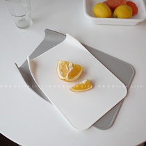 Japanese simple vertical chopping board household chopping board Nordic plastic chopping board set 8324