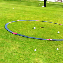 Golf green target circle putter teaching equipment Putter range circle Course target training fan supplies
