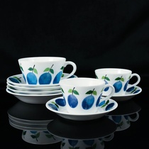 Spot New non-middle-aged Swedish Gustavsberg Prunus Blue Lee Coffee Cup Teacup Dishes