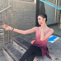 Tassel classical dance top Gradient yarn body rhyme suit Dance competition performance suit thin national dance art test report