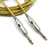 Folk electric box guitar electric bass electric guitar cable braided cable noise reduction audio shielding cable wholesale