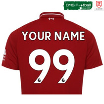 (10 years old store official print number) Liverpool 17-19 season home official Premier League printing number