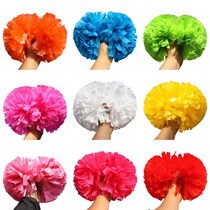 Cheerleading flower ball cheerleading team flower ball cheerleading flower ball aerobics dance competition props flower cheerleader holding flowers