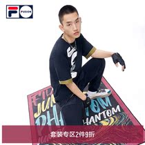 FILA FUSION Fairtide Cards 2022 Spring New Mens Sports Suit Street Trend Short T Long Pants Man