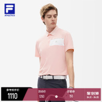 FILA ATHLETICS Official Man Short Sleeve POLO2022 Summer New Fashion Sport Golf