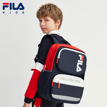 FILA KIDS Philharmonic childrens backpack 2021 new boys and girls large capacity senior school bag tide