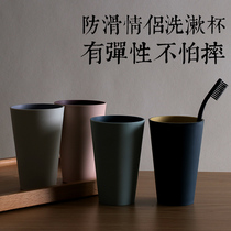 Mouthwash Cup toothbrush storage box home wash cup couple simple cute tooth cylinder cup travel toothbrush box portable