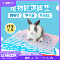 Rabbit Pet Rabbit Footbed Rabbit Cage Refreshing base plate Prevention foot dermatitis eco-friendly material size can cut splicing