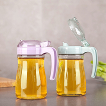 Household glass oil Pot Kitchen small oil bottle fragrant oil bottle anti-leakage oil tank vinegar pot household seasoning bottle soy sauce bottle