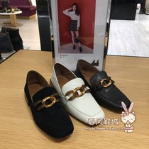 Domestic agency purchase of the authentic middle heel and lambskin lefo women's single shoes q7082