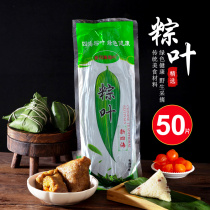Dong cotyledons wet leaves fresh large rice dumplings leaves Brown leaves wild pure natural large rice cotyledons vacuum packaging leaves 50 pieces