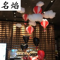 Cotton clouds decoration white clouds props Air charm School kindergarten classroom pendant i Huanchuang layout