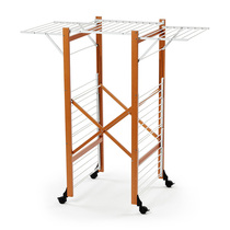 Counter Italy imported Arit three-layer longitudinal foldable wooden clothes rack 27M