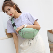 Korean fashion ins ladies simple hipster large capacity multi-layer Business practical cashier running bag travel chest bag