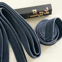 Taekwondo black belt embroidered with water to make old style coach doing old belt embroidery black belt master belt