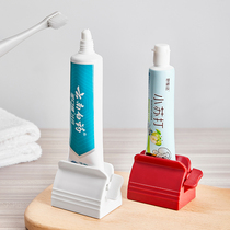 Lazy squeezing toothpaste artifact household sample squeezer childrens manual toothpaste roll facial cleanser clip toothpaste clip