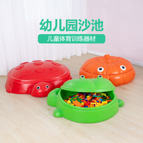Kindergarten animal water plate beach play water play sand toy baby childrens home park with cover sand table Big Sand Pool