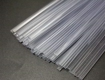 PVC PP PE PVDF PC transparent electrode single strand double strand triangular plastic electrode 3 4 5 6MM
