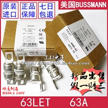 EATON BUSSMANN FUSE BS88:4 Fuse 63LET 63A 240V