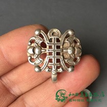 Antique Miscellaneous silver silver silver bat LingLin Silver Clothing Accessories retro old silver clothing