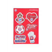 26534 (character home) Bayern Munich fans basic waterproof sticker multi-unit combination