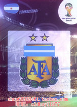 Panini PANINI star card 2014 World Cup game version Argentina team emblem Messi Aguero