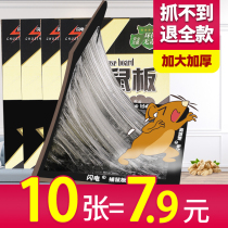 Mouse paste super strong sticky mouse plate catch and pounce The Mousetrap artifact device rodent control household mouse clip glued big mouse