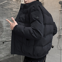 Cotton clothes mens autumn and winter coat 2021 new explosive trend thickened down quilted cotton-padded jacket tide