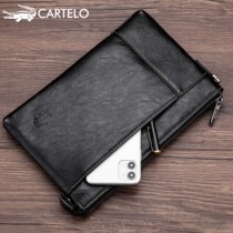 Cadile crocodile handbag mens soft leather new large capacity clutch bag envelope Business Mens clutch bag clutch bag