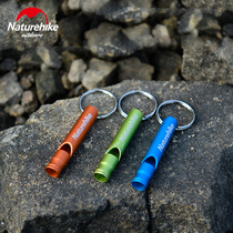 NH03 metal whistle referee outdoor childrens survival whistle keychain pendant field equipment small whistle