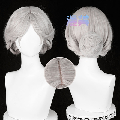 taobao agent Monami Fifth Personality Mrs. Red Lady's Promise on the COS wig Simulation scalp top color compilation