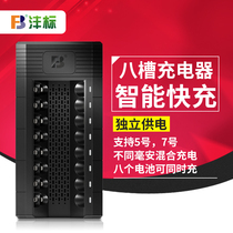 Fengbiao No. 5 No. 7 No. 7 rechargeable battery charger eight slots 8 Batteries microphone flash