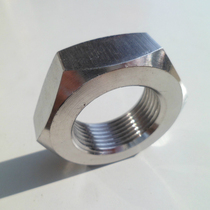 304 Stainless steel hexagon fine tooth thin nut nut M37M38M39M40M42M45M48*1 5*2*3