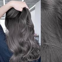 Black tea gray hair dye 2021 popular color pure own at home hair dye white bubble foam plant hair dye cream woman