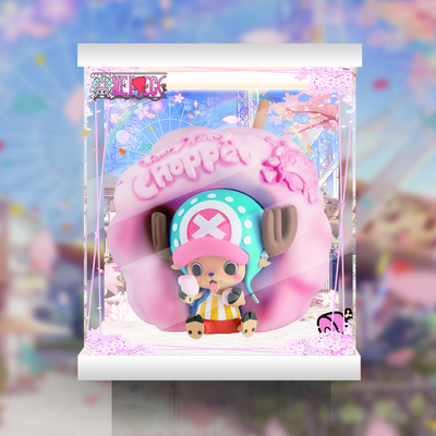 taobao agent [Can't move] Megahouse characters Staying money tank One Piece Tonnistei Qiaoba hand -made display box