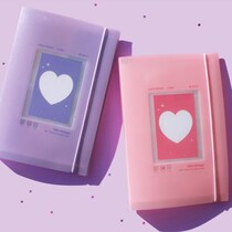 Korea Be on D strap multi-function storage book Ticket finishing card Postcard collection Photo sticker storage