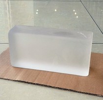 Rectangular frosted solid glass brick transparent opaque factory direct background wall partition wall