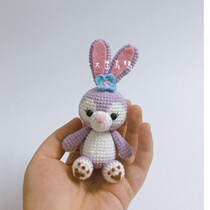 (357) Stella rabbit crochet illustration Manual wool tutorial Doll doll crochet illustration