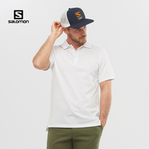Salomon Salomon Mens casual POLO shirt Summer comfortable short sleeve T-shirt OUTLIFE SS POLO M