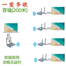 HDMI wireless transmitter drop screen computer connected TV projector Notebook with screen device for multiple collections